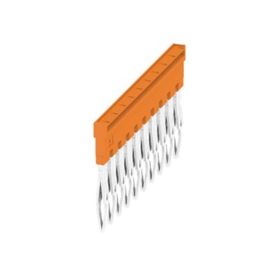 PUENTE 10 POLOS P/BORNA 2.5MM 24A NARANJA WEIDMULLER / WEIDMULLER