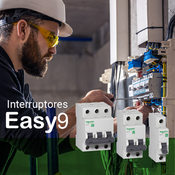 Interruptores Easy 9 de Schneider Electric