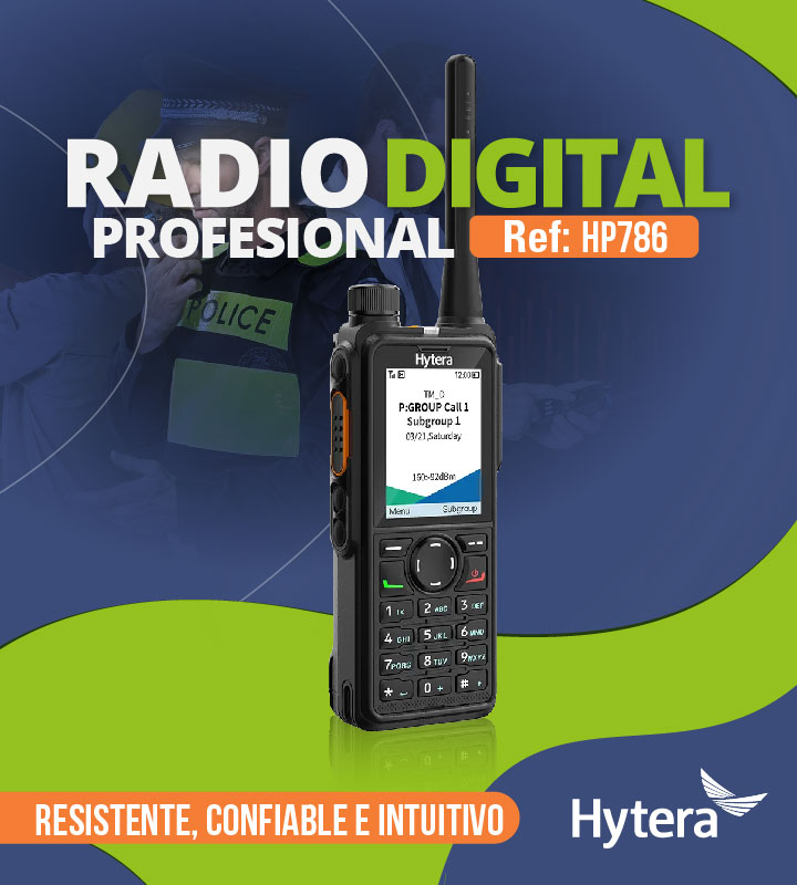 radio digital HP786 hytera