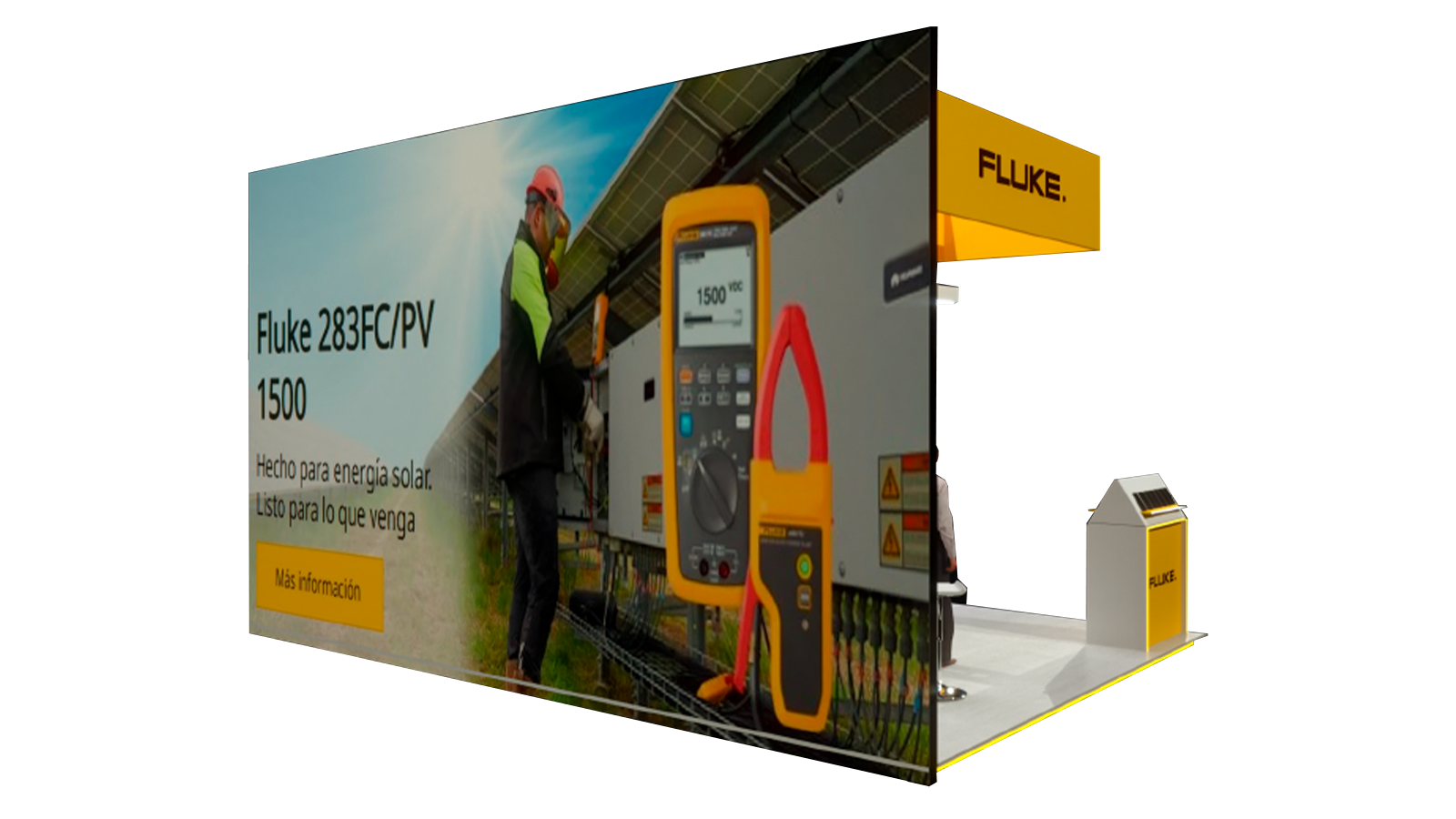Stand FLUKE Exposolar 2025 Bogotá