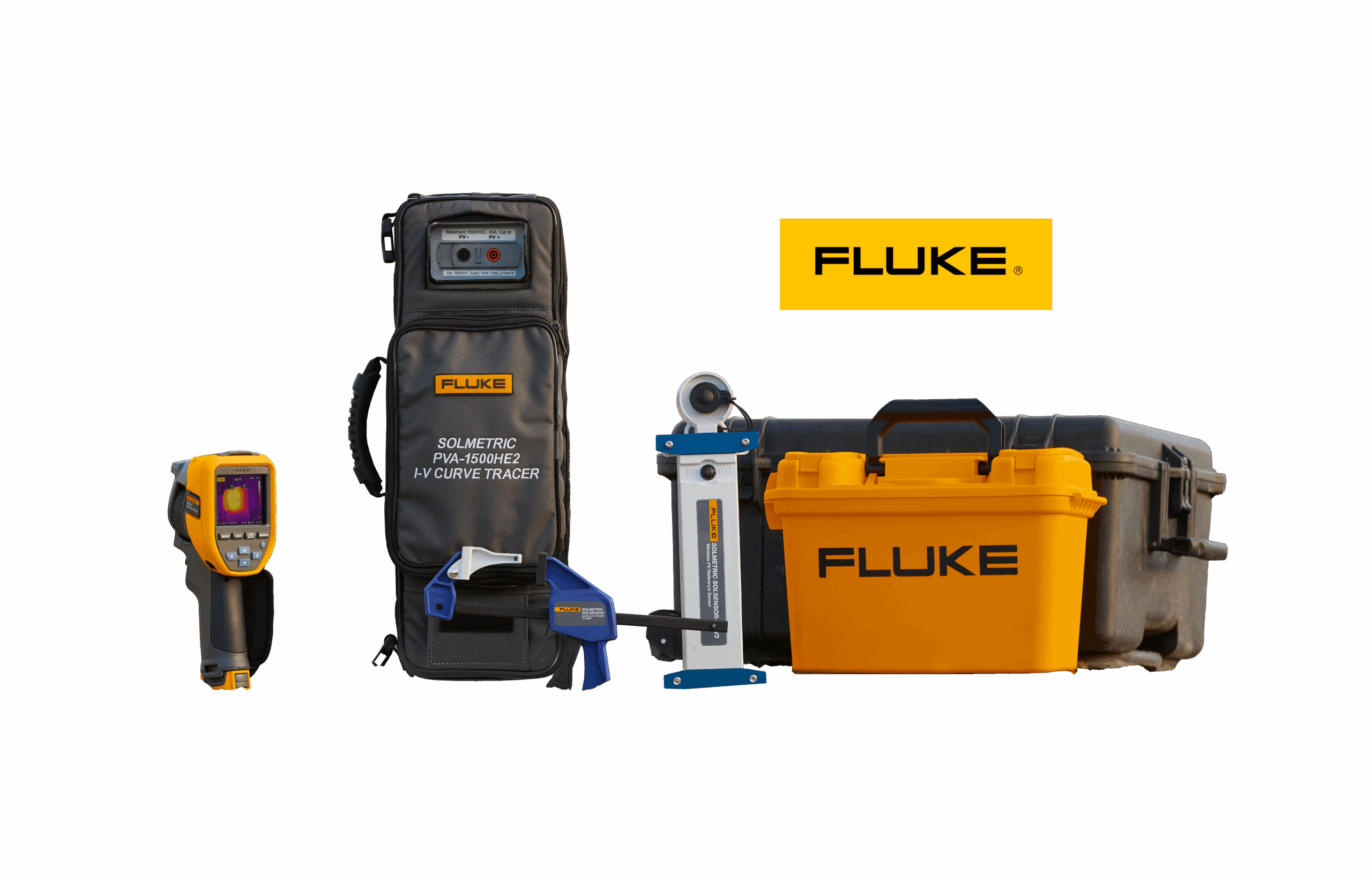 Equipos Fluke para pruebas de medición solar